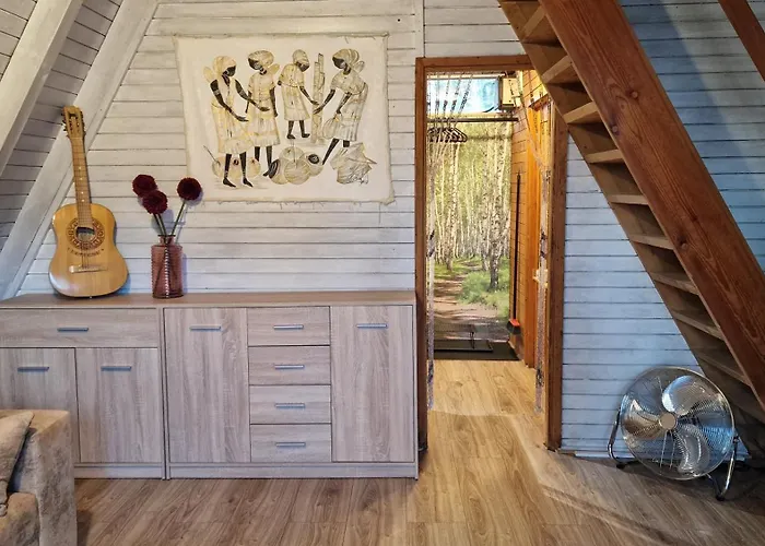 Domek alpejski Insko-domek 20 Metrow Od Plazy Ińsko